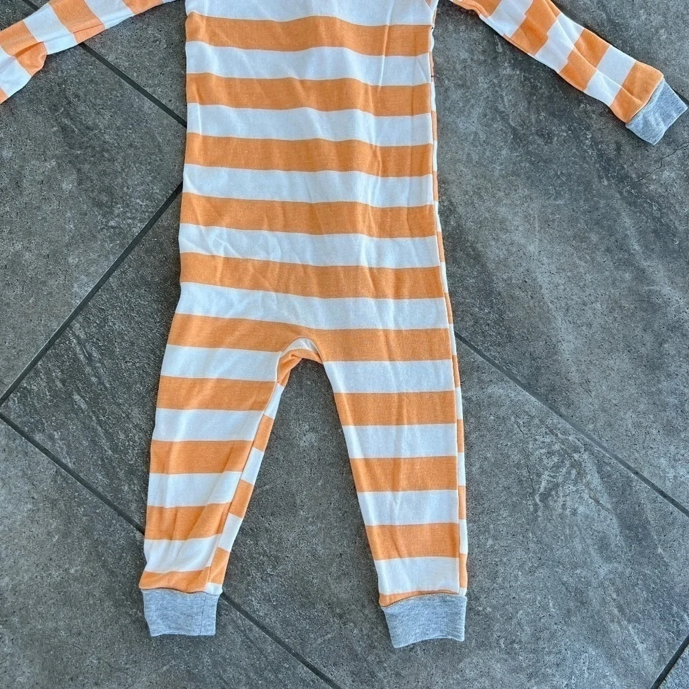 Carter's Size 2T Striped Cotton Pajamas Jumper Snug Fit Cotton